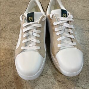 Cole Haan White and Beige Women's Sneakers